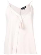Paule Ka Flared Camisole Top - Neutrals