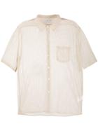 Cmmn Swdn Mesh Shirt - Neutrals