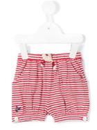 Ralph Lauren Kids - Striped Shorts - Kids - Cotton - 6 Mth, Red
