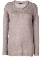 Etro Chunky Knit Jumper - Nude & Neutrals