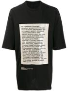 Rick Owens Drkshdw Deeper Than A Mother's Tears Oversized T-shirt -