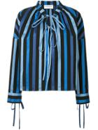 Osman Jacky Striped Top - Blue