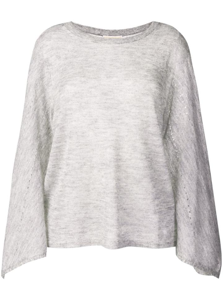 Michael Michael Kors Loose Fitted Sweater - Grey