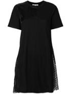 Mcq Alexander Mcqueen Asymmetric T-shirt Dress - Black