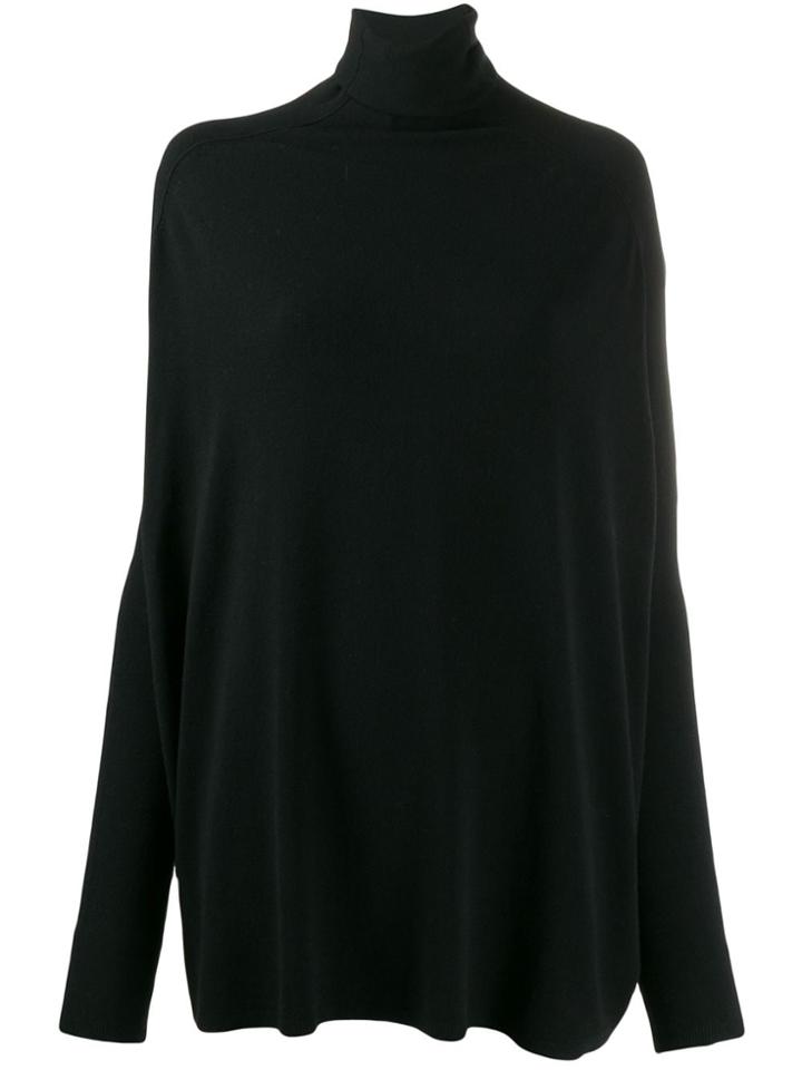 Transit Turtle Neck Jumper - 10 Black