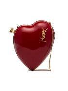 Saint Laurent Red Love Box Patent Leather Bag