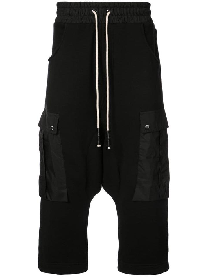 Mostly Heard Rarely Seen Lullaby Drop-crotch Joggers - Black