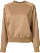 En Route Cardboard Side-zip Sweatshirt, Women's, Brown, Cotton/polyurethane/nylon