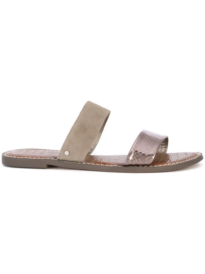 Sam Edelman Brandon Sandals - Metallic