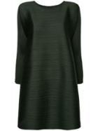 Pleats Please By Issey Miyake Stratum Bounce Dress - Black