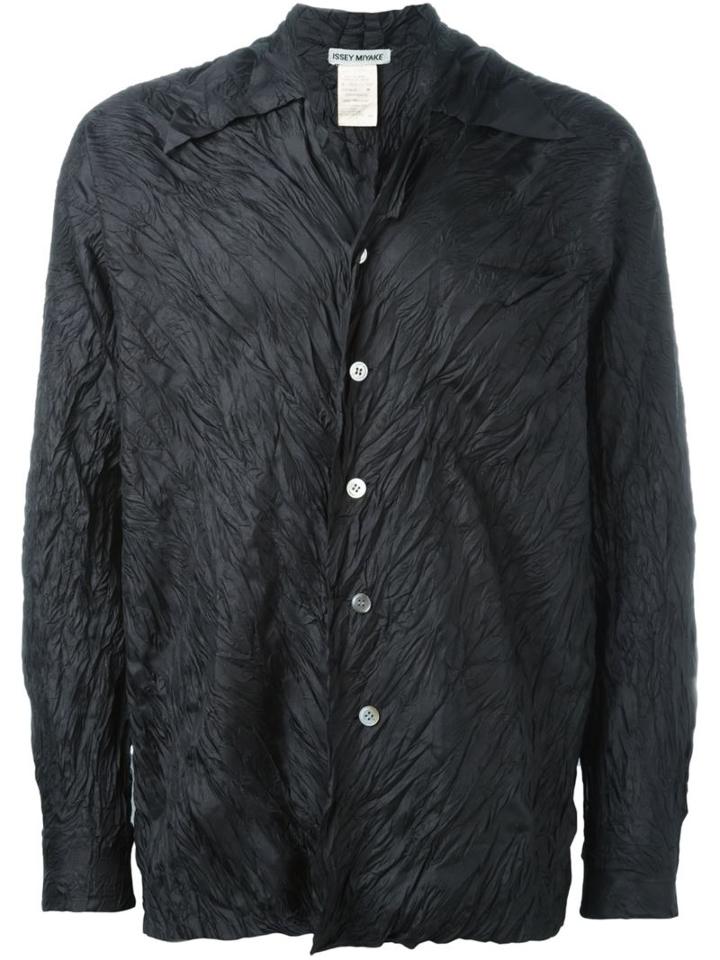 Issey Miyake Vintage Crinkle Effect Shirt