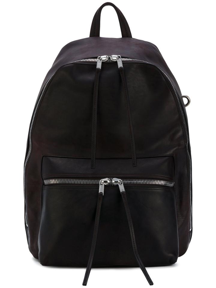 Rick Owens Zip Backpack - Pink & Purple
