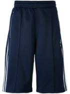 Adidas Originals - Classic Stripes Track Shorts - Men - Cotton/polyester - S, Blue