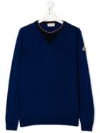 Moncler Kids Layered Sweater - Blue