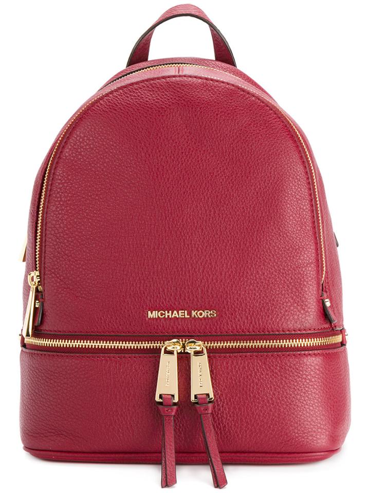 Michael Michael Kors Classic Backpack - Pink & Purple