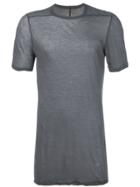 Rick Owens Round Neck T-shirt - Grey