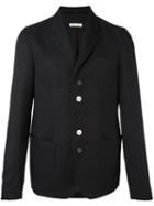 Marni Classic Blazer, Men's, Size: 48, Black, Cotton/polyester