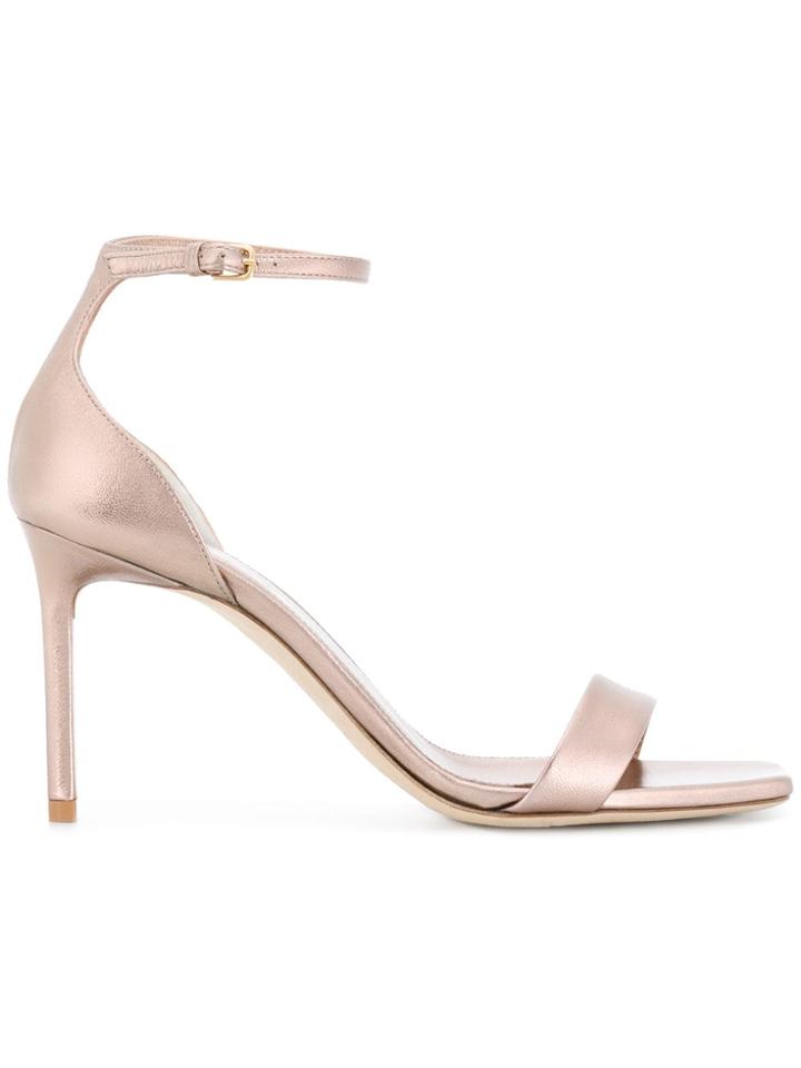 Saint Laurent Amber Sandals - Neutrals