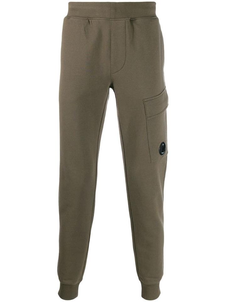 Cp Company Diagonal Track Pants - Green