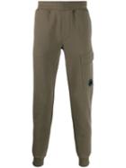 Cp Company Diagonal Track Pants - Green