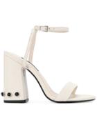 Senso Yella Chunky Heel Sandals - White