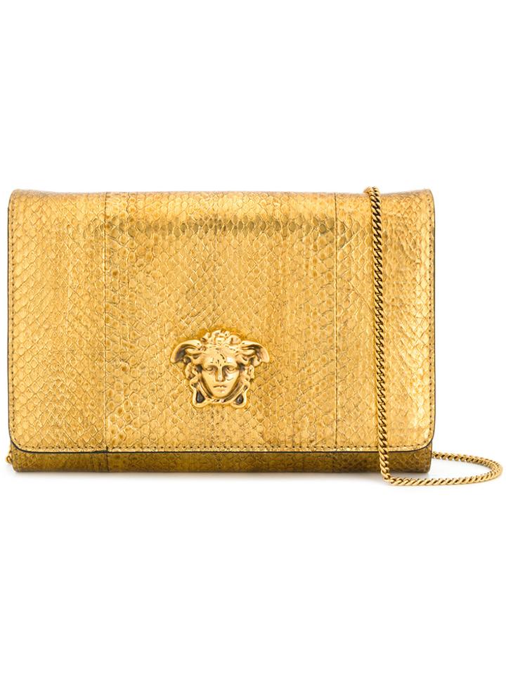 Versace Metallic Medusa Shoulder Bag