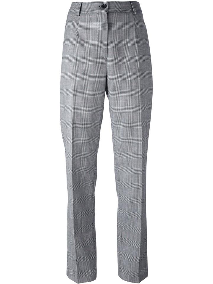 Dolce & Gabbana Vintage Prince Of Wales Check Trousers