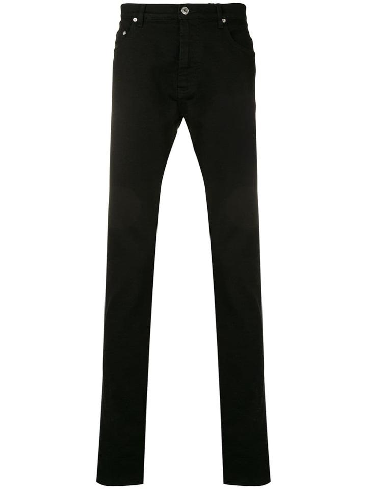 Kenzo Tiger Logo Slim Fit Jeans - Black