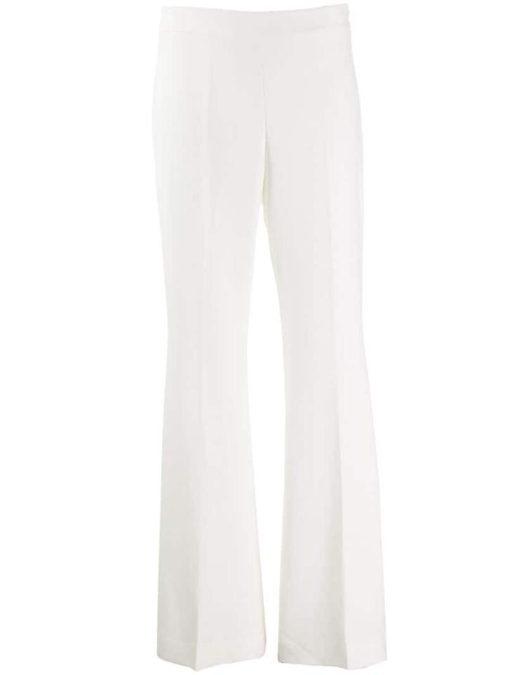 P.a.r.o.s.h. Flared Style Trousers - White