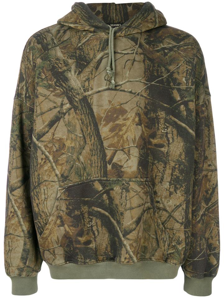 Yeezy Camouflage Hoodie - Green