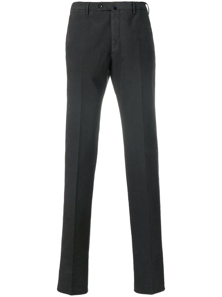 Incotex Tailored Fitted Trousers - Grey