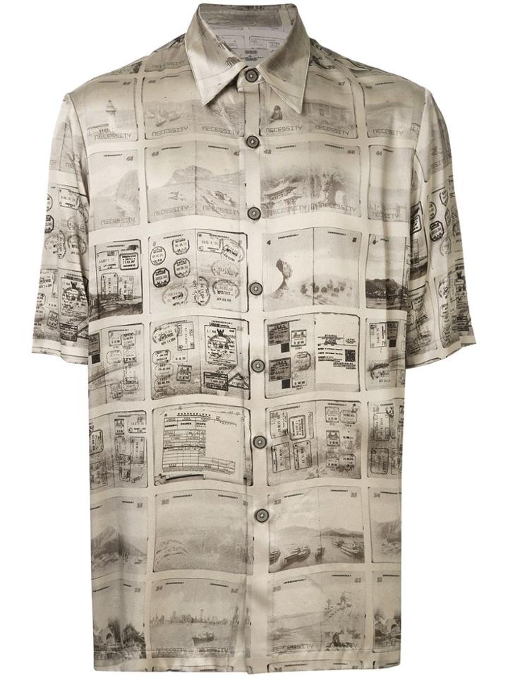 Necessity Sense Ruen Off-duty Shirt - Grey