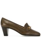 Céline Pre-owned Horsebit Loafers - Brown
