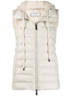 Peserico Feather Down Gilet - Neutrals