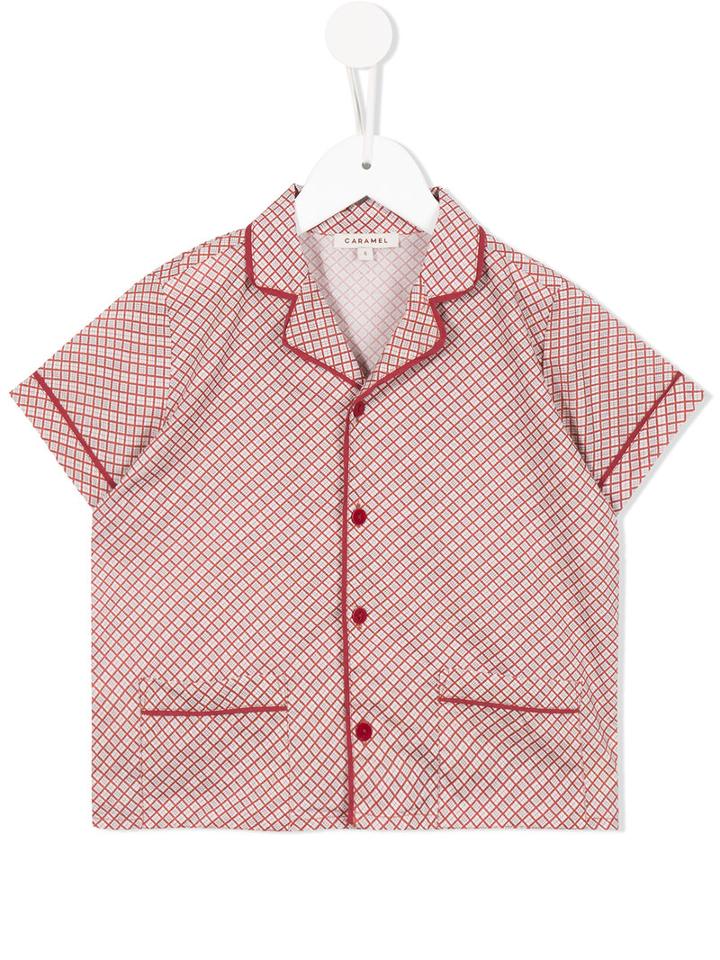 Caramel Caper Shirt, Girl's, Size: 8 Yrs, White