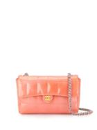 Chanel Pre-owned Quilted Chain Shoulder Bag - Pink