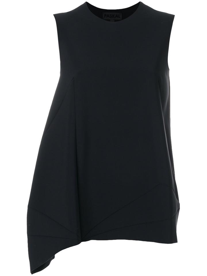 Paskal Structured Midi Dress - Black