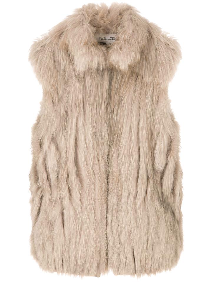 Dvf Diane Von Furstenberg Classic Waistcoat - Nude & Neutrals