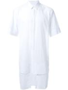 Strateas Carlucci Veil Shortsleeved Shirt, Men's, Size: Xs, White, Cotton