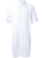 Strateas Carlucci Veil Shortsleeved Shirt, Men's, Size: Xs, White, Cotton