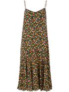 Ganni Floral Print Dress - Multicolour