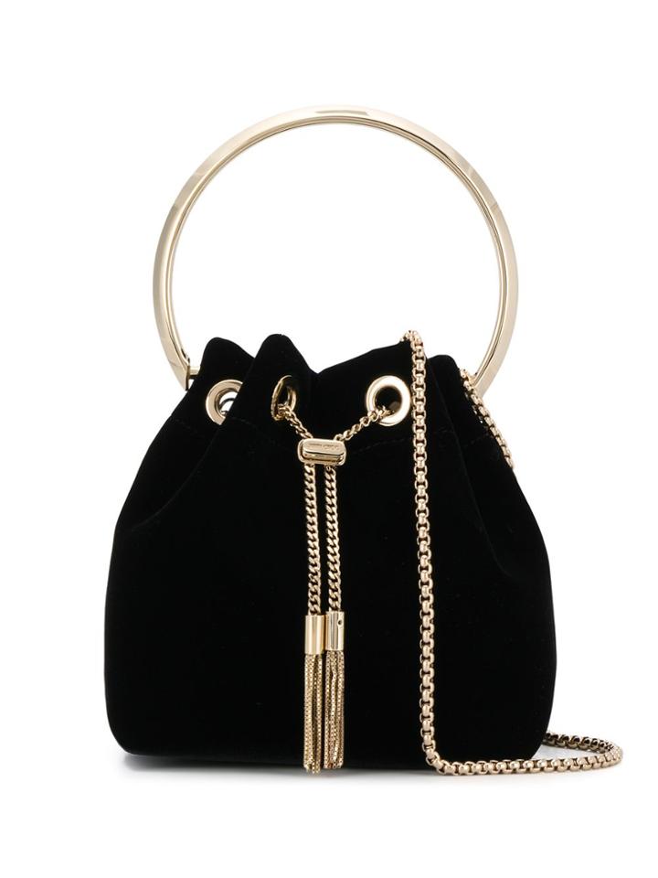 Jimmy Choo Bon Bon Bracelet Bag - Black
