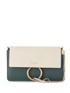 Chloé Faye Clutch Bag - Blue
