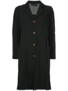 Comme Des Garçons Vintage Pleated Back Coat - Black