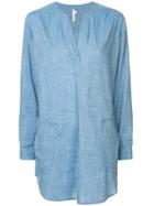 Seafolly Boyfriend Beach Shirt - Blue