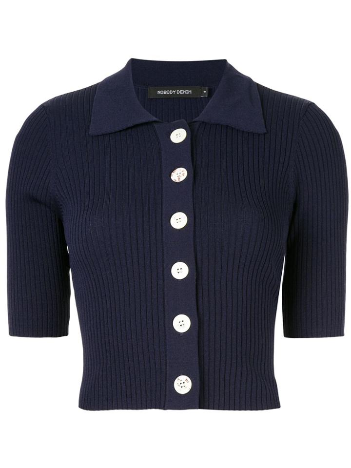 Nobody Denim Chelsea Knitted Shirt - Blue
