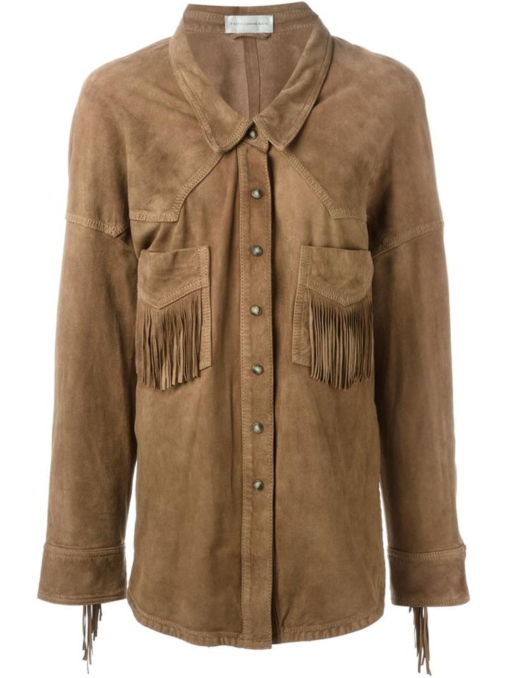 Faith Connexion Fringed Jacket
