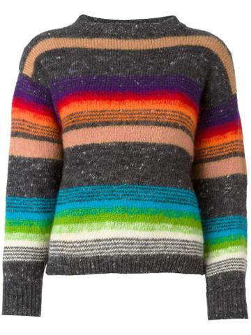Kansai Yamamoto Vintage Striped Jumper - Multicolour