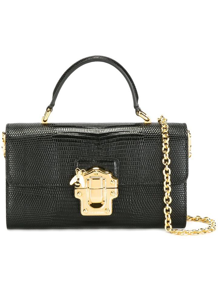 Dolce & Gabbana - Lucia Crossbody Bag - Women - Leather - One Size, Women's, Black, Leather