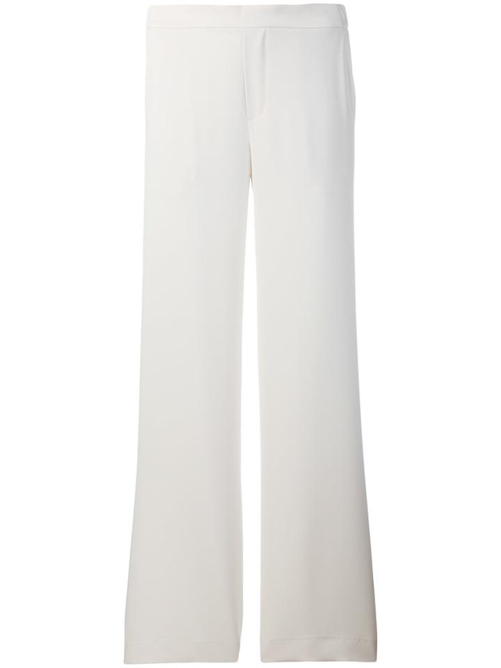 P.a.r.o.s.h. Wide Leg Trousers - White